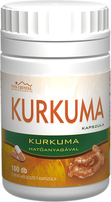 Kurkuma kapszula 100 db Kurkuma kapszula 100 db