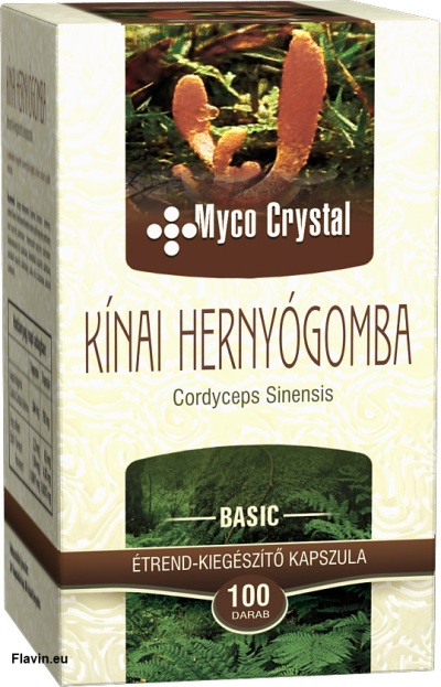 Myco Crystal - AHCC Forte Kínai hernyógomba 120db