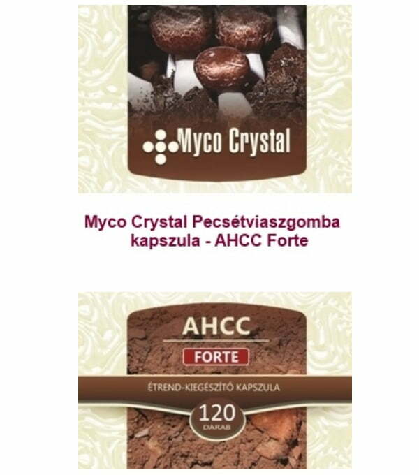 Myco Crystal - AHCC Forte Pecsétviaszgomba 120db