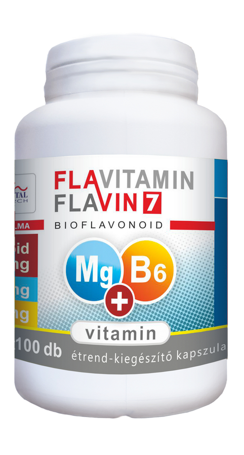 Flavitamin Magnézium+B6 vitamin 100 kapszula