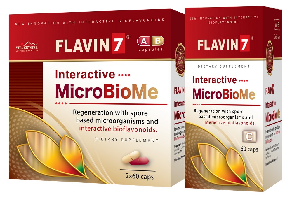 MicroBioMe A+B 2x60 kapszula + ajd. C kapsz. 60 db. START 1. csomag