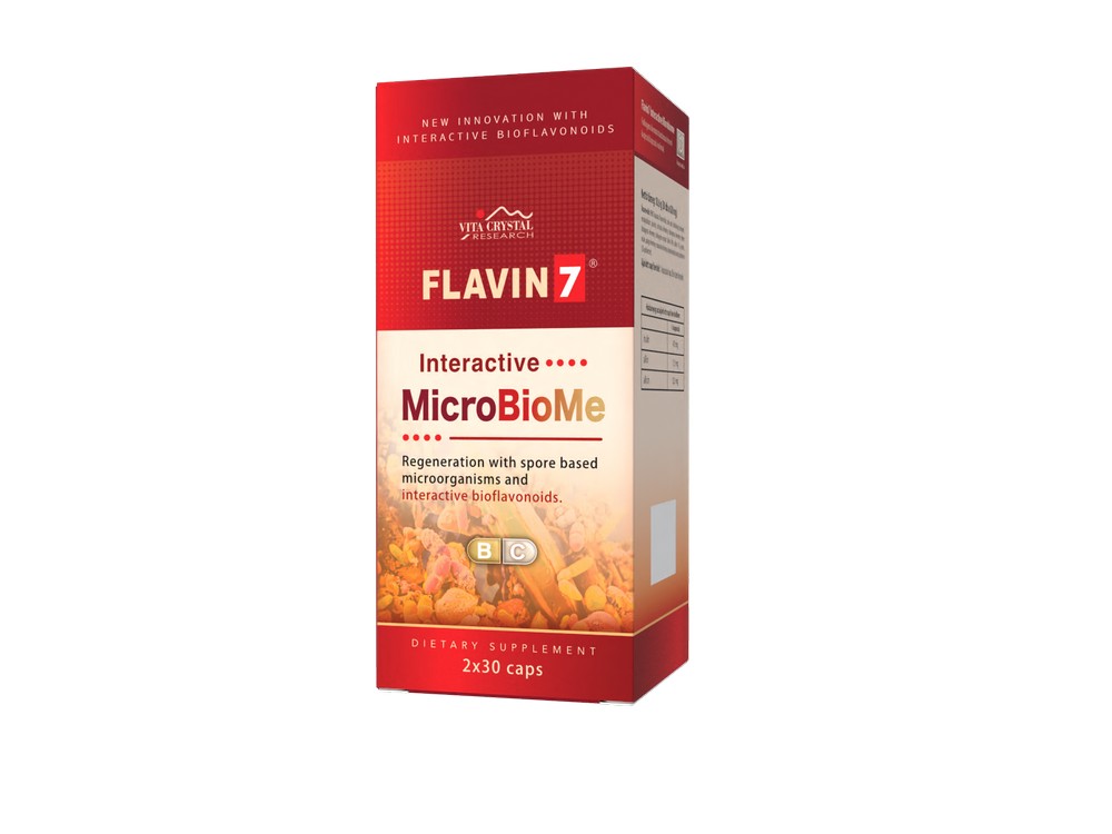 Flavin7 Interactive MicroBioMe - 2x30 kapszula 6/1. csomag