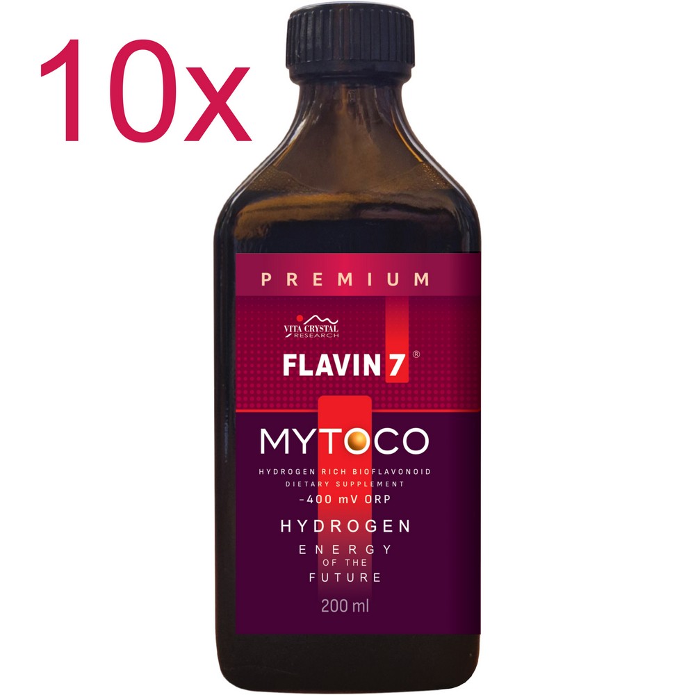 10 üveg Flavin7 Mytoco Premium 200 ml