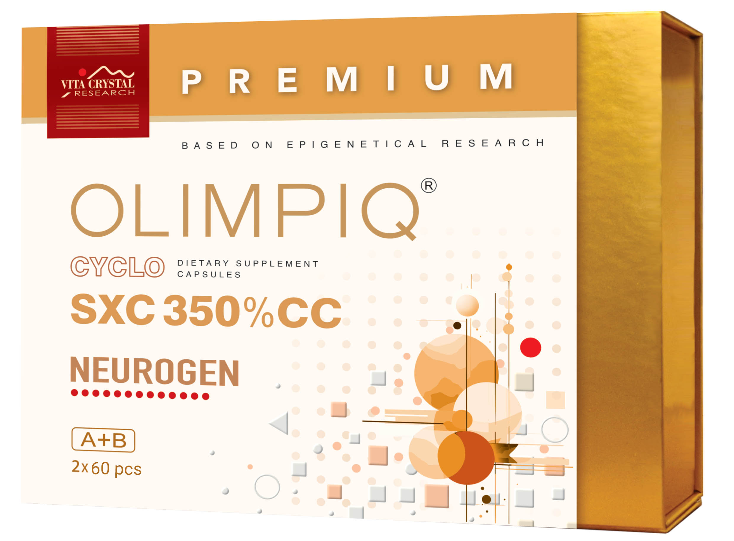 Olimpiq SXC 350% Premium CC NEUROGEN 2x60 kapszula Olimpiq SXC 350% Premium CC NEUROGEN 2x60 kapszula