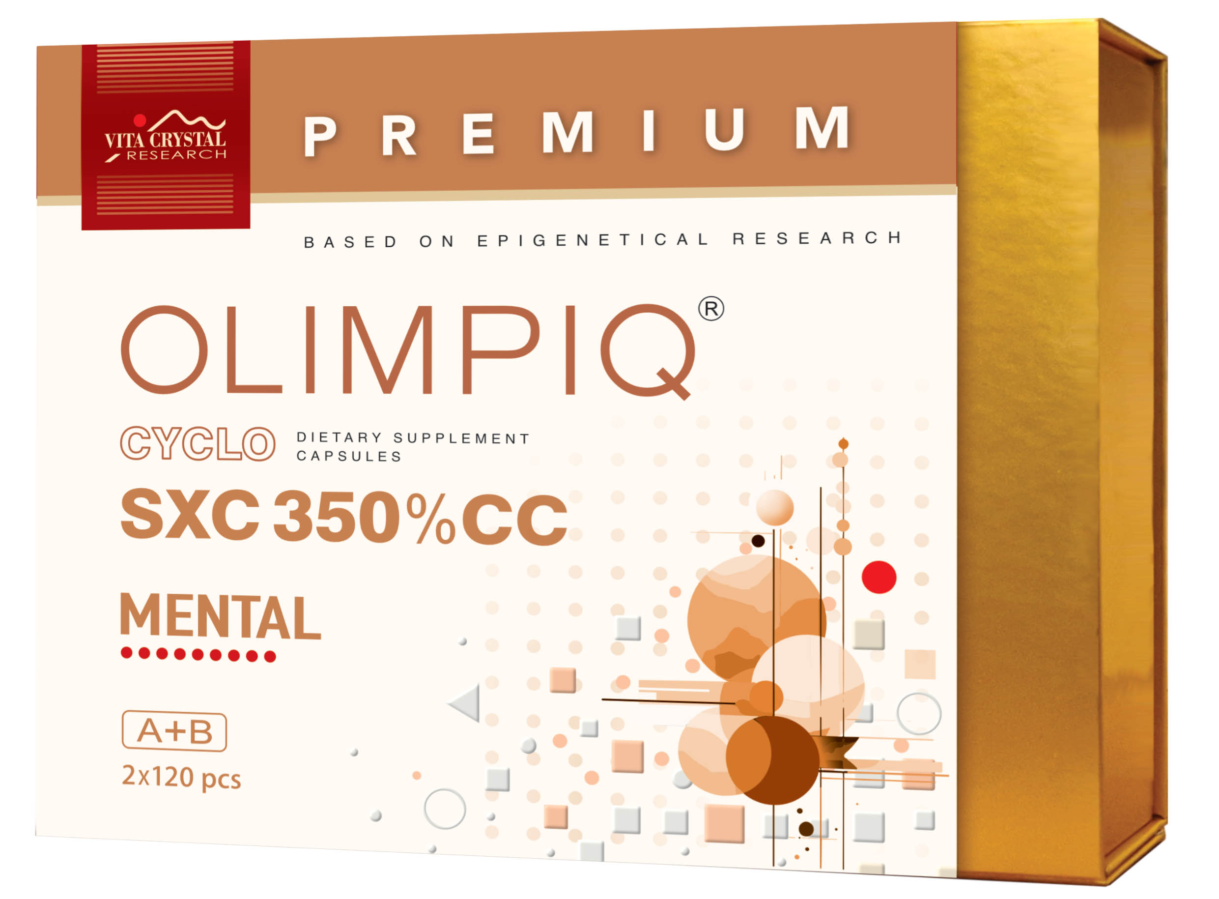 Olimpiq SXC 350% Premium CC MENTAL 2x120 kapszula Olimpiq SXC 350% Premium CC MENTAL 2x120 kapszula