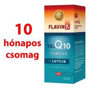 10 hónapos csomag 10/1 START 2db Flavin7 Q10 Complex Lutein 60 kapszula